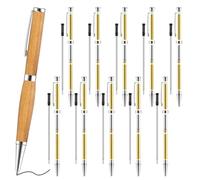 Sefdrert Set di Penne per Tornatore In Legno, Kit di Rotazione A Penna Slim 7 mm con Ricariche, Accessori per Tornio per Progetti Fai -da -Te In Ufficio e In Classe, 10pcs B
