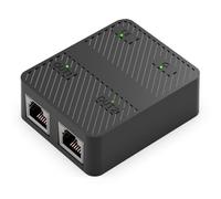 Sefdrert Splitter per Ethernet RJ45, da a due dispositivi, può accedere a Internet contemporaneamente, con prolunga per di ricarica