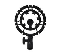 Sefdrert Supporto universale per microfono, in lega, antiurto, per ridurre le vibrazioni, con supporto per microfono