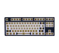 Sefdrert Tastiera meccanica a 87 Piastra di saldatura Albero Hot Swap Tastiera personalizzata FAI DA TE TIPE-C Separazione chiave nera