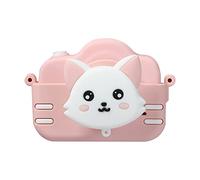 Sefdrert Videocamera per bambini 1080P HD Camera doppia lente Videocamera Cartoon Carino Fotocamera Fotografia all'aperto - Blu