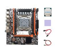 Sefdrert X99H - Scheda madre LGA2011-3 con CPU E5 2620 V3 + WäRmeleitpad + switch + SATA