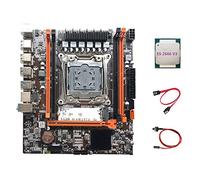 Sefdrert X99H - Scheda madre LGA2011-3, scheda madre DDR4-RAM, con E5 2666V3-CPU + switch + SATA