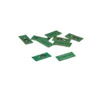 SEFNPOME 40pcs Compatibile Compatibile MPC300 Toner per MPC400 MPC401 LD130C LD140C C230 C240 MP C300 C400 C401 LD 130C Fili di Cartuccia Ripristina(Black 40PCS)