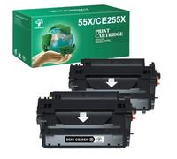 SEFNPOME Cartuccia da 2pk CE255X Toner Compatibile con Enterprise P3011 M525C MFP M525F