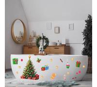 SeFor asonFor al WFor tutti gli adesivi per ChristmFor come decorazionePer azione, FePer i motivi festivi, MFor ade da PVC, Adatto per per applicazione su più SurfPer assi