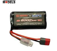 Sefu Li-Ion 7.4v 2S 2000mAh 15C T Plug Batteria originale Hyper go RC 1:16 1:14