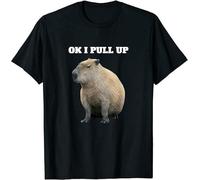 SEFxd22WSA HAIT Ok I Pull Up Capybara T-Shirt Black M