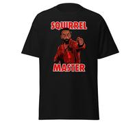 SEFxd22WSA Half Baked Tee Squirrel Master 90s Movie T Shirt Black S