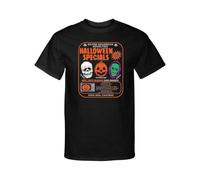 SEFxd22WSA Halloween Silver Shamrock Novelties Parody Horror T-Shirt Black XXL