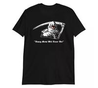 SEFxd22WSA Heavy Metal Will Never Die T-Shirt Black L