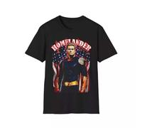 SEFxd22WSA Homelander T-Shirt - Show Your Support for The Boys' Ultimate Hero Black XXL