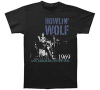 SEFxd22WSA Howlin' Wolf Center Stage Slim-Fit T-Shirt S-3XL Black 3XL