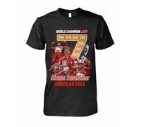 SEFxd22WSA Michael Schumacher Signature Unbreakable Unisex T-Shirt, S-3XL Black 3XL