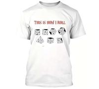 SEFxd22WSA This IS How I Roll T-Shirt White S