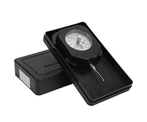 SEG - 300-2 Dial Tension Gauge, Double Pointer Gram Force Meter, 300g Portable Tensiometer with Transparent Cover for Relay Switch Valve Spring Pull Pressure Testing