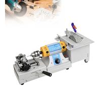 Seg-a Da Lapidario Per Gioielli Da 750 W, Mini Se-ga Da Tavolo Versatile Per Taglio E Lucidatura Di Pietre Preziose, Velocità Variabile 800-10.000 Giri/Min, Adatta A Pietre Preziose(Cut+Woodworking)