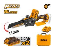 Sega a batteria 20V 2AH X2 - Motore brushless Lama CARVING 15cm - IN VALIGETTA -