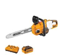 Elettrosega Brushless Batteria 20V + 2 Batterie Litio da 4,0 Ah + Caricabatterie
