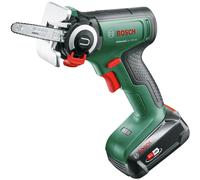 Sega a batteria Bosch UniversalCut 18V-65 NanoBlade con batteria inclusa Verde