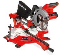 Einhell Troncatrice Radiale a Batteria Te-Sm 36/210 Li-Solo Power X-Change (2X 18 V, Ioni di Litio, Trazione Regolare, Laser Della Linea di Taglio, Senza Batteria e Caricatore)