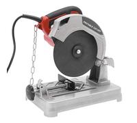 Sega a becco, Kapp e troncatrice, taglierina per legno da 7 pollici, velocità di taglio di 5200 giri/min, angolo di taglio regolabile 0-45°, 1200 W, per tagliare legno, acciaio, ecc (rosso)