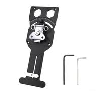 Sega a binario ad angolo regolabile quadrata da 60 gradi a meno 60 gradi Multi Stop Guida Righello in lega di alluminio per la lavorazione del legno Taglio di precisione