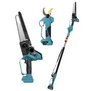 Sega a catena da 6,5 Trimmer da 8 pollici Asta estesa da 2,5 metri Секатор Аккумулятор eus Sega a palo adatta per batteria Makita 18v 21v