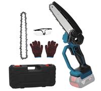 Sega a catena da 6 pollici, compatibile con Bosch Professional 18 V, batteria GBA/CORE/Procore/AMPShare, 18 V, senza spazzole, mini motosega elettrica con catena, per legno da giardino, cesoie da
