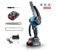 Sega a catena elettrica da 6 pollici motosega portatile portatile albero taglierina per legno potatura attrezzo elettrico da giardino compatibile batteria Makita A battery