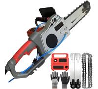 Sega a catena elettrica per calcestruzzo, mini motosega portatile per taglio profondo con acqua soppressione della polvere, adatta per granito e cemento armato, 35/48 cm