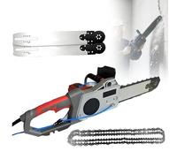 Sega A Catena Elettrica Per Cemento, Tagliamuri Diamantato Con Abbattimento Polveri Ad Acqua, Portatile, Due Catene/Barra Guida, Per Granito, Cemento Armato, Mattoni,350mm