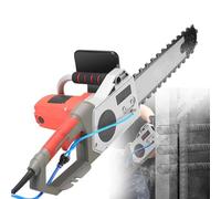 Sega a Catena Per Cemento Elettrica - Taglierina Per Cemento Da 5800W/6500W, Profondità Di Taglio Massima 35cm/48cm, Sega Elettrica a Catena Diamantata Con Sistema Di Abbattimento Polvere Ad Acqua
