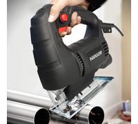 Sega a curva elettrica Sega per la lavorazione del legno Sega elettrica Macchina da taglio per pannelli di legno per uso domestico Sega alternativa Piccola lavorazione del legno portatile