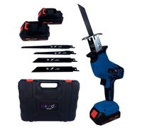 Sega a Gattuccio 4 Lame 2 Batterie 21Vf Seghetto Batteria Motosega Elettrosega