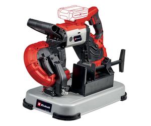 Sega a nastro a batteria TE-MB 18/127 U Li-Solo Einhell 18V L 1141 mm Rosso