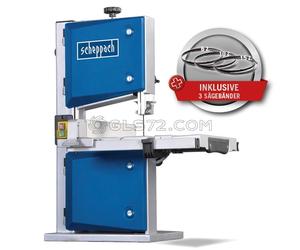 SEGA A NASTRO DA BANCO X LEGNO 350W GONIOMETRO E 3 LAME INCLUSE SCHEPPACH HBS30
