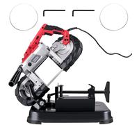 Sega a Nastro Portatile a Velocità Variabile da 10 Amp con Base in Lega