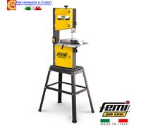 Sega a Nastro Verticale Elettrica FEMI 420W VB28-186 Banco Lavoro Legno Con Base