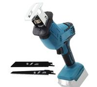 Sega a sciabola elettrica a batteria con 4 lame - compatibile con batteria Makita 18 V - per legno e metallo - senza batteria e caricatore