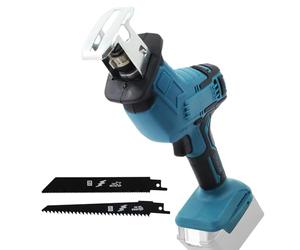 Sega a sciabola elettrica a batteria con 4 lame - compatibile con batteria Makita 18 V - per legno e metallo - senza batteria e caricatore