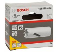Sega a tazza bimetallica HSS per adattatore standard 32 mm, 1 1/4