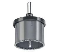 sega a tazza con punta in metallo duro kwb 83mm 499483 (completa di piastra di montaggio e punta centrale)