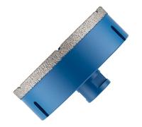 Sega a tazza diamantata da 110 mm con gambo M14 per smerigliatrici angolari, per piastrelle in porcellana, ceramica, ardesia, pietra, granito, marmo, vetro