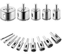 Sega a Tazza Diamantate Set di 15 Frese a Tazza Diamantate Professionale