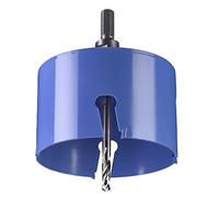 sega a tazza universale kwb - diametro 90 mm, denti in metallo duro extra taglienti, punta centrale da 8 mm