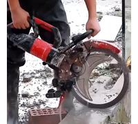 Sega ad anello in calcestruzzo, profondità di taglio 16 pollici 11.4", 8980W/9500W tagliatrice elettrica della scanalatura della parete, soppressione della polvere alimentata ad acqua per mattoni