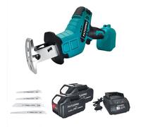 Sega alternativa a batteria da 22 mm Sega elettrica a velocità variabile Sega per legno Metallo PVC Taglierina per tubi Utensile elettrico per batteria Makita 18V