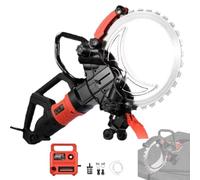 Sega Anulare per Calcestruzzo Sega Toroidale per Calcestruzzo con Alimentazione D'acqua e Soppressione della Polvere, Macchina da Taglio per Tracce Nei Muri, Profondità di Taglio 290mm