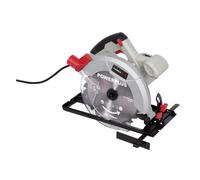 Sega circolare 1200W portatile lama 185mm per taglio legno regolabile POWC2030